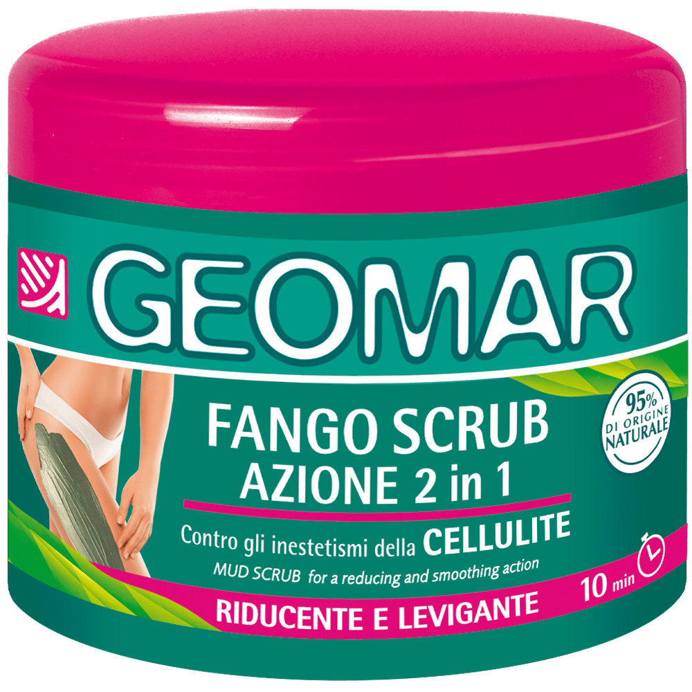 geomar fango scrub azione 2 in 1