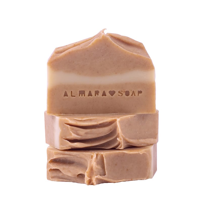 almara soap sapone naturale curcuma & honey