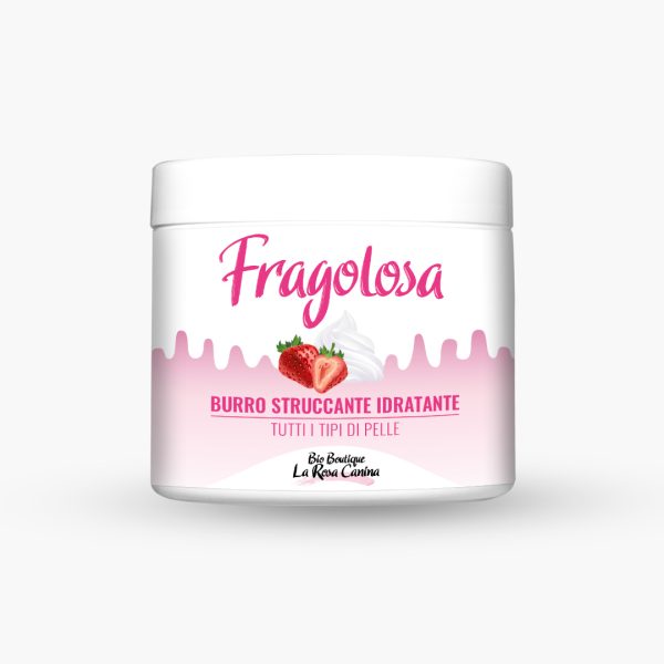 BIO BOUTIQUE LA ROSA CANINA Fragolosa – Burro Struccante Idratante Viso e Occhi