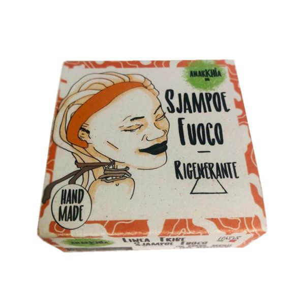 ANARKHIA BIO Tribe Sjampoe Fuoco – Shampoo Solido Rigenerante