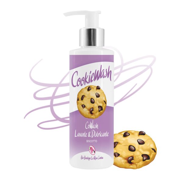 BIO-BOUTIQUE-LA-ROSA-CANINA-Cookie-Wash-CoWash-Lavante-e-Districante-Biscotto-new