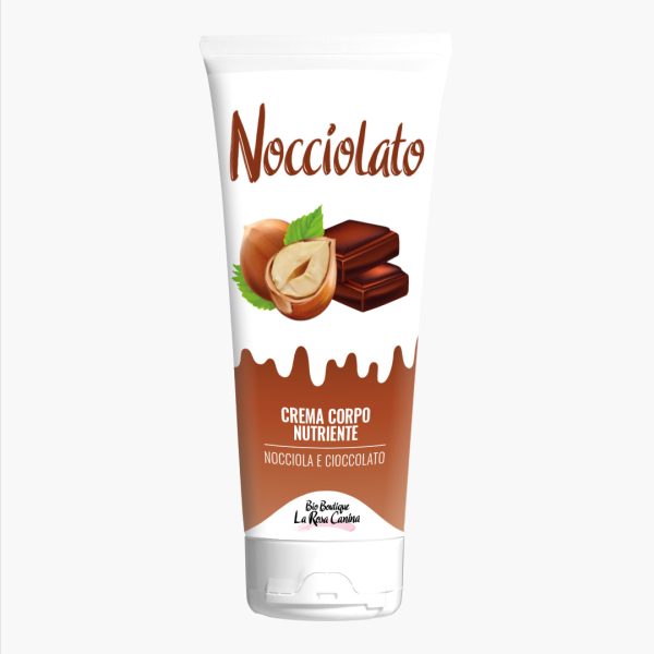 BIO BOUTIQUE LA ROSA CANINA Nocciolato - Crema Corpo Nutriente Nocciola e Cioccolato