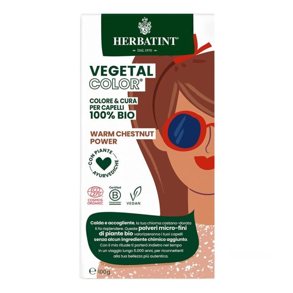 HERBATINT Tinta Vegetale Warm Chestnut Power