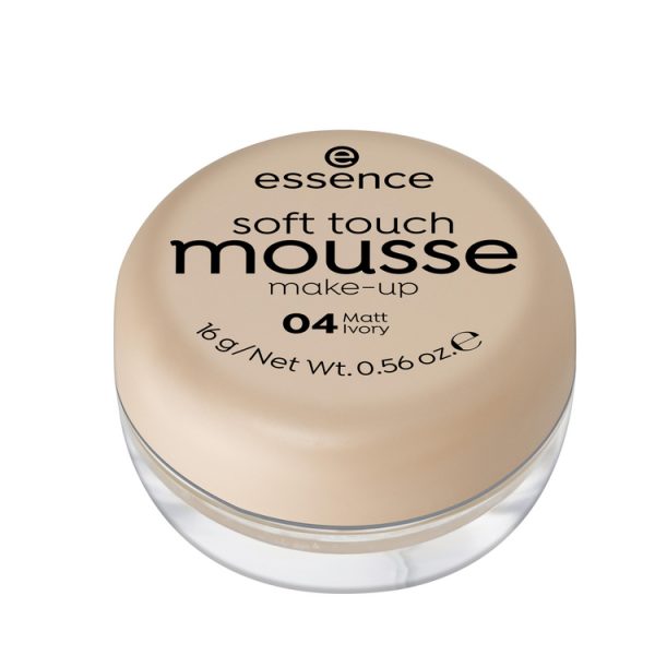 ESSENCE Soft Touch Mousse - Fondotinta 04 Matt Ivory