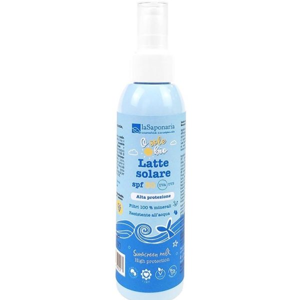 LA SAPONARIA Latte Solare SPF 30 Alta Protezione