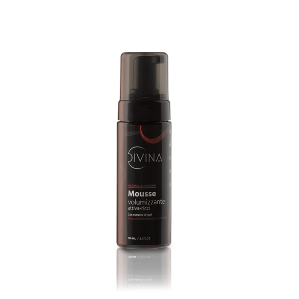 DIVINA BLK Mousse Volumizzante Attiva Ricci 150 ml