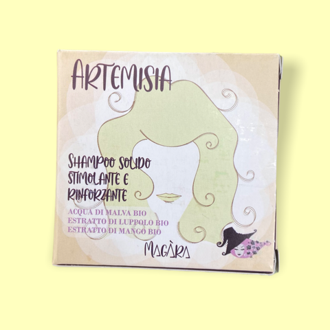 MAGARA Artemisia - Shampoo Solido Stimolante e Rinforzante