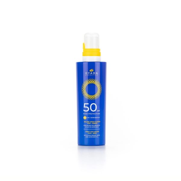 GYADA COSMETICS Solare Spray Viso Corpo SPF 50 Protezione Alta