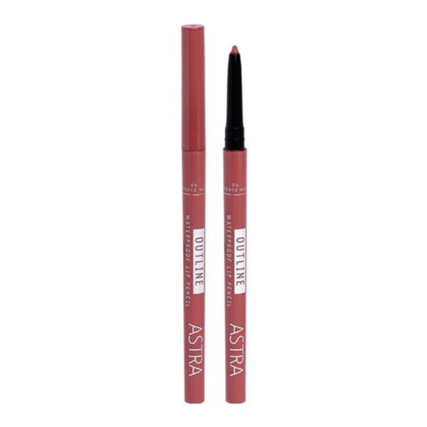 ASTRA MAKE-UP Outline Waterproof Lip Pencil 04 Fierce Nut