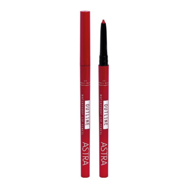 ASTRA MAKE-UP Outline Waterproof Lip Pencil 07 Vivid Rust