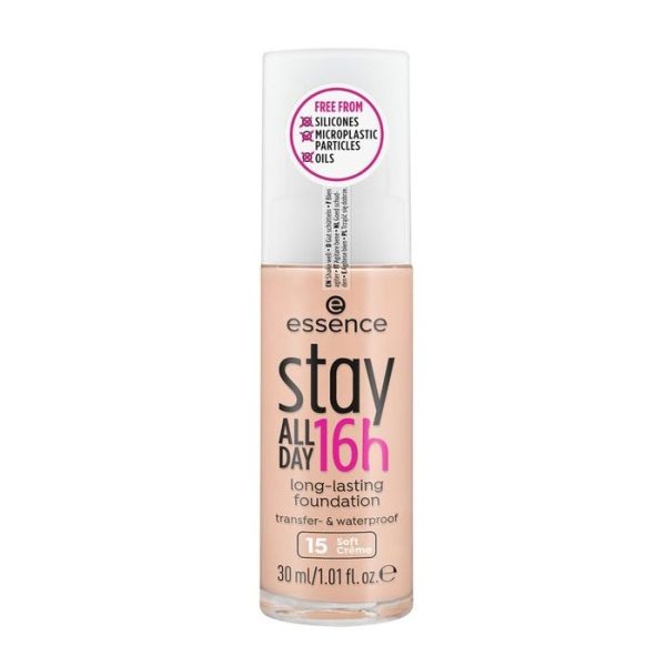 ESSENCE Stay All Day 16h Long Lasting Foundation 15 Soft Creme