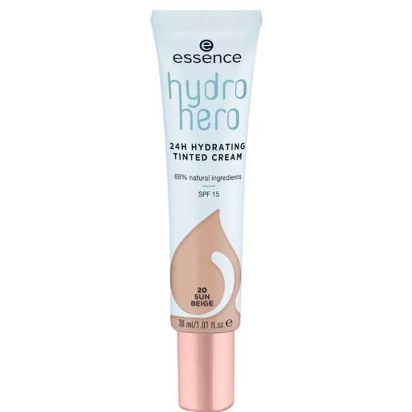 ESSENCE Stay Hydro Hero 24h Hydrating Tinted Cream 20 Sun Beige