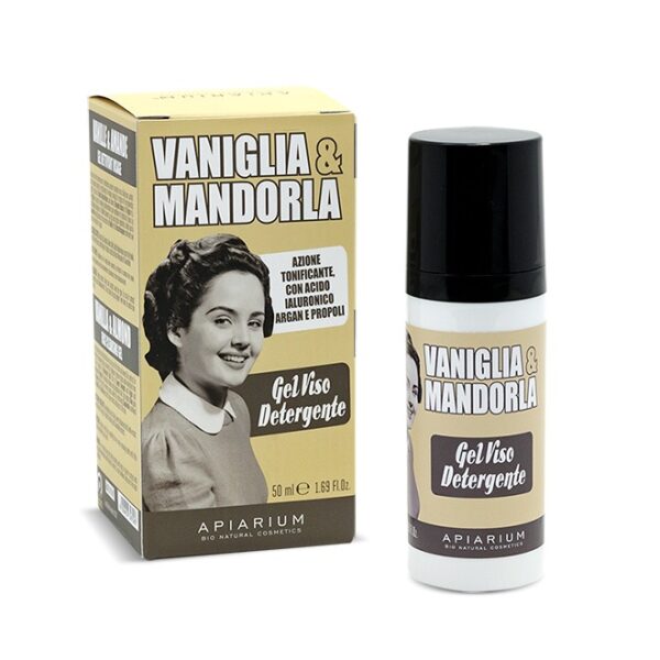 APIARIUM Gel Viso Detergente Vaniglia e Mandorla