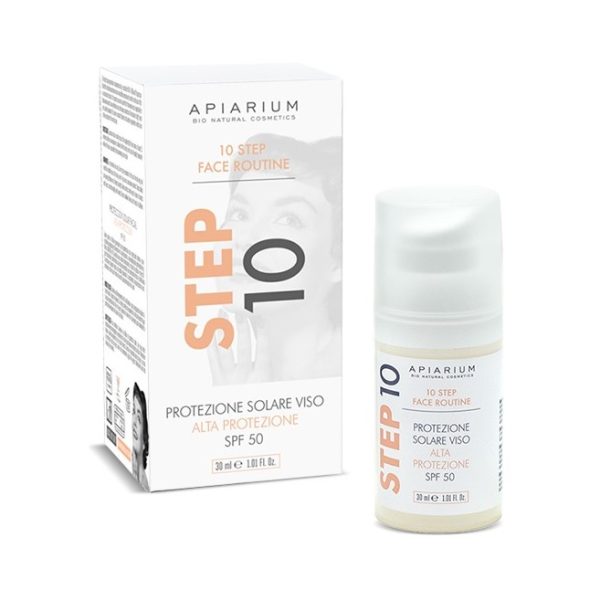 APIARIUM Step 10 – Protezione Solare Viso Alta Protezione SPF 50