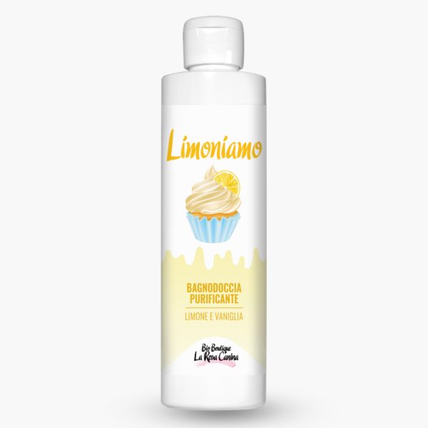 BIO BOUTIQUE LA ROSA CANINA Limoniamo – Bagnodoccia Purificante Limone e Vaniglia