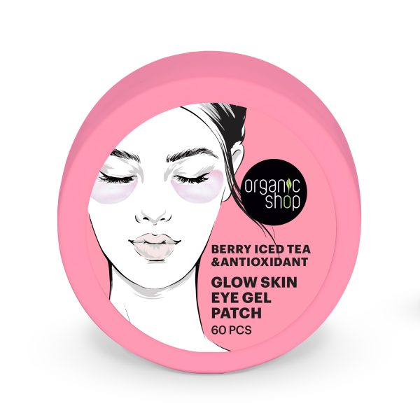 ORGANIC SHOP Berry Iced Tea & Antioxidant – Glow Skin Eye Gel Patch