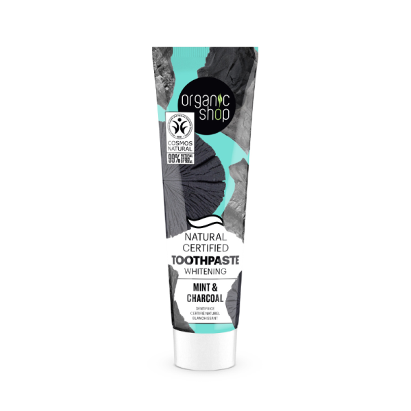 ORGANIC SHOP Mint & Charcoal – Toothpaste Whitening