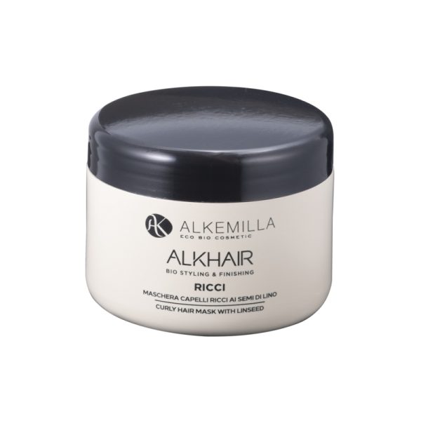 ALKEMILLA Maschera Capelli Ricci ai Semi di Lino