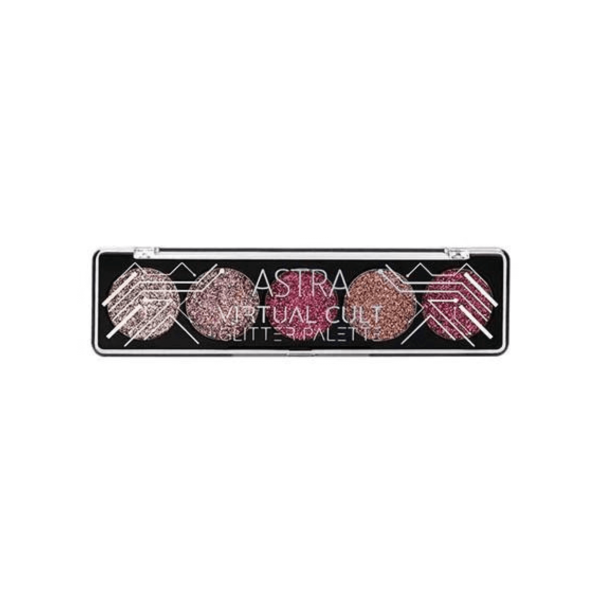 ASTRA MAKE-UP Virtual Cult Glitter Palette 02 Pink Metamorphosis