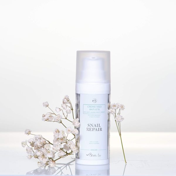 BISOUBIO Snail Repair Crema Viso Bava di Lumaca e Acido Ialuronico