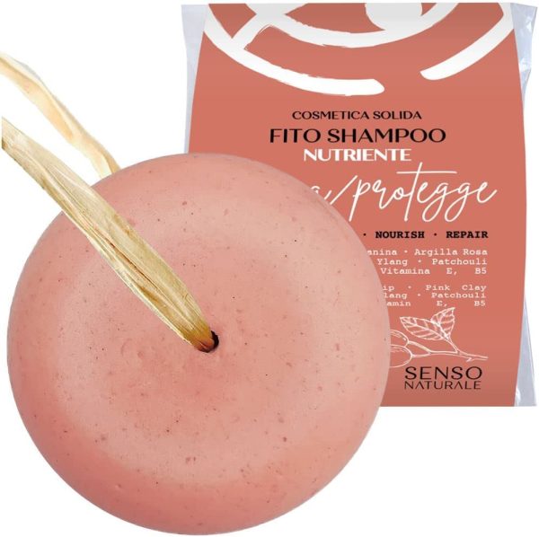 SENSO NATURALE Fito Shampoo e Balsamo Solido 2 in 1 Nutriente