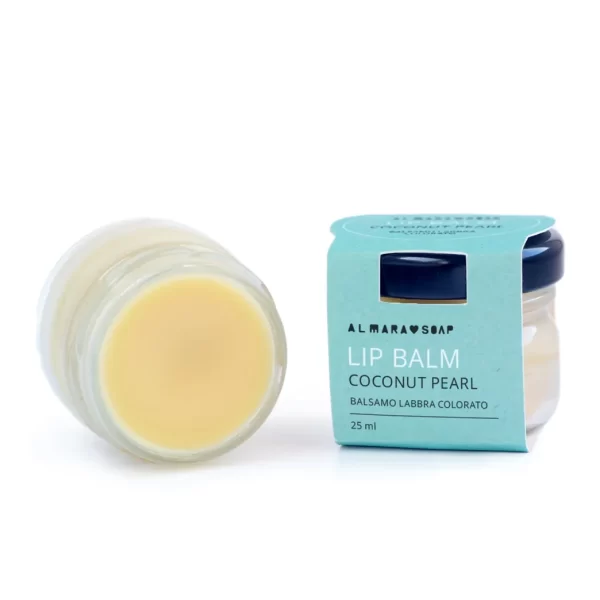 ALMARA SOAP Lip Balm – Coconut Pearl