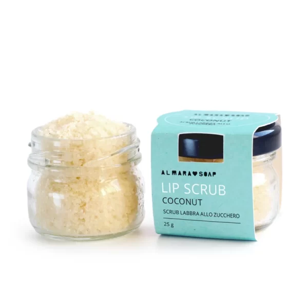 ALMARA SOAP Lip Scrub – Coconut