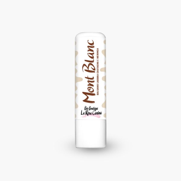 BIO BOUTIQUE LA ROSA CANINA Mont Blanc - Balsamo Labbra Castagna e Meringa