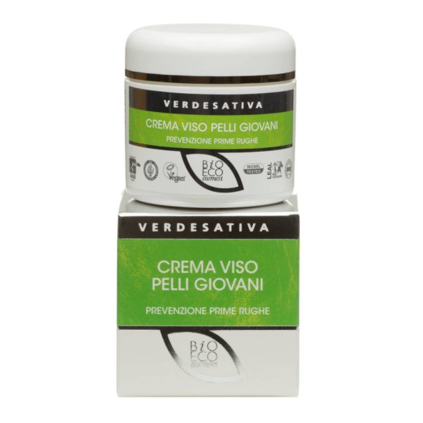 VERDESATIVA Crema Viso Pelli Giovani