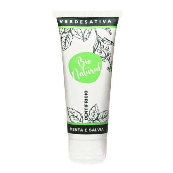 VERDESATIVA Dentifricio Bio Natural Menta e Salvia