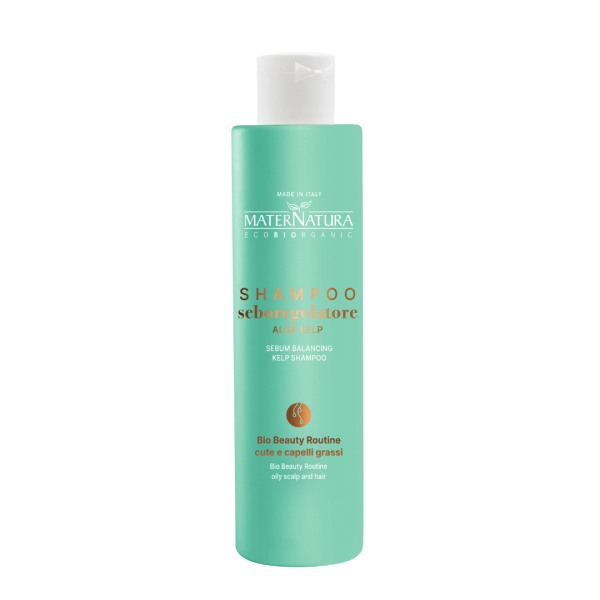 MATERNATURA Shampoo Seboregolatore Alga Kelp