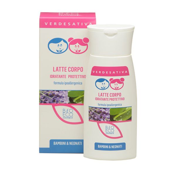 VERDESATIVA Baby - Latte Corpo Idratante e Protettivo