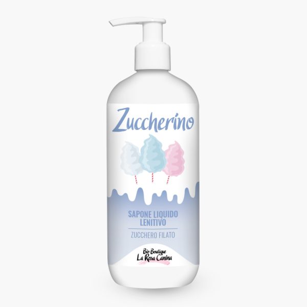 BIO BOUTIQUE LA ROSA CANINA Zuccherino – Sapone Liquido Lenitivo Zucchero Filato