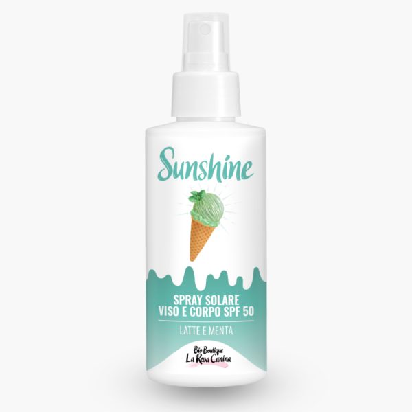 BIO BOUTIQUE LA ROSA CANINA Sunshine – Spray Solare Viso e Corpo SPF 50