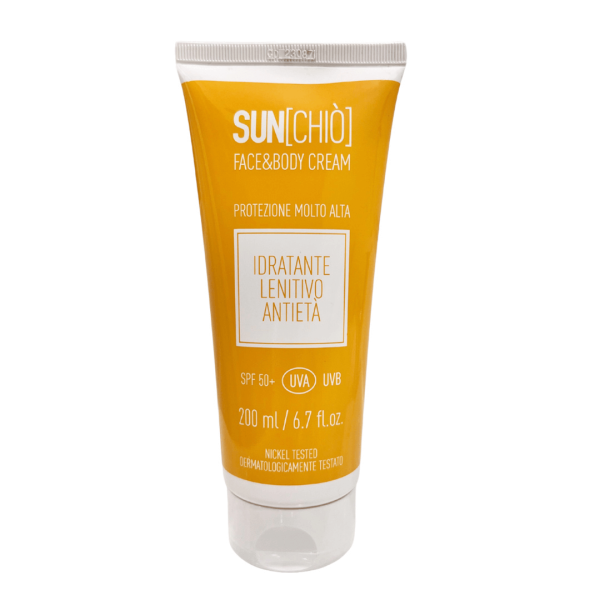CHIÒ Sun[Chiò] – Crema Viso Protezione Solare Molto Alta SPF 50 200 ml