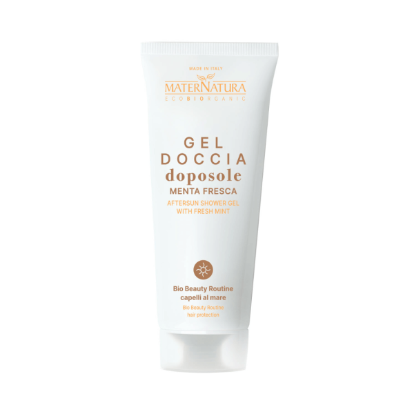 MATERNATURA Capelli al Mare – Gel Doccia Doposole Menta Fresca