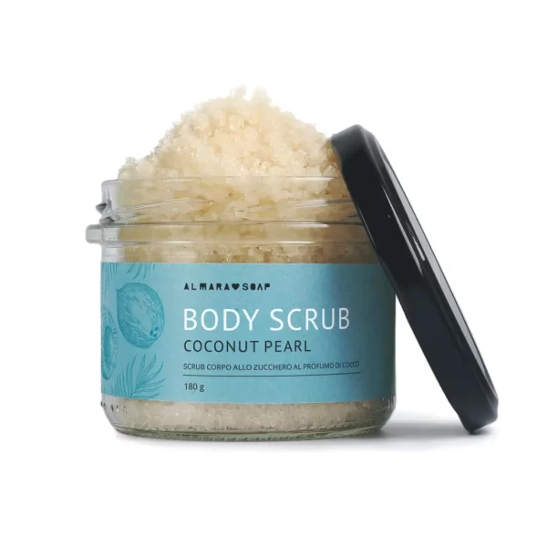 ALMARA SOAP Body Scrub – Coconut Pearl