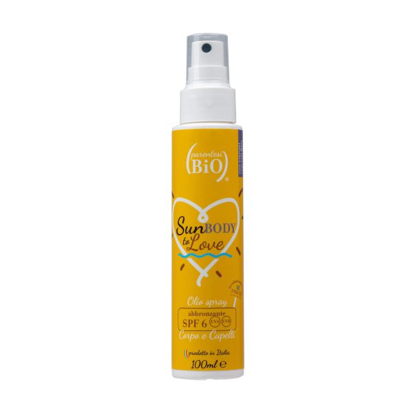 PARENTESI BIO Olio Solare Spray Corpo e Capelli SPF 6