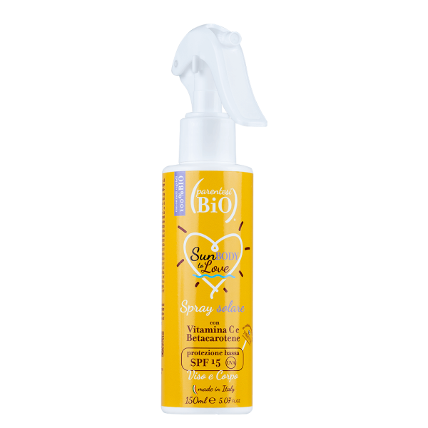 PARENTESI BIO Spray Solare Viso e Corpo SPF 15