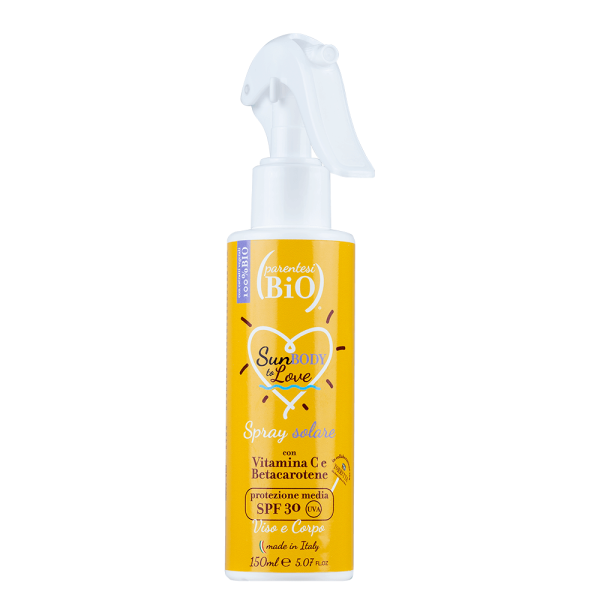 PARENTESI BIO Spray Solare Viso e Corpo SPF 30