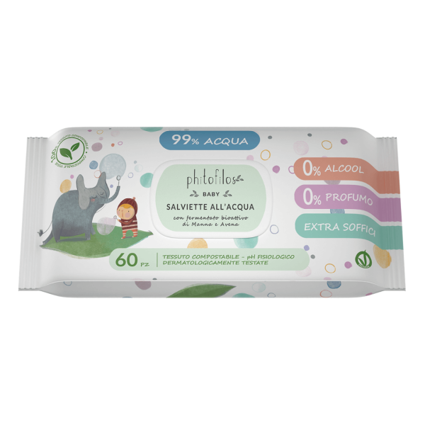 PHITOFILOS Baby - Salviette all'Acqua