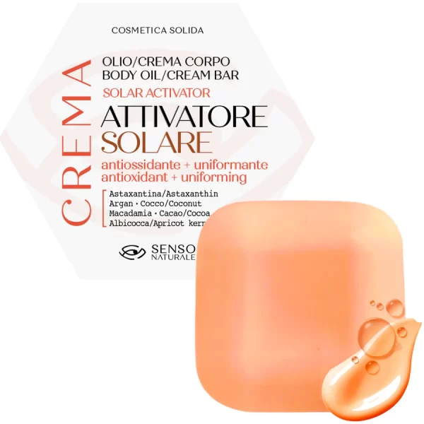SENSO NATURALE Attivatore Solare - Olio e Crema Corpo