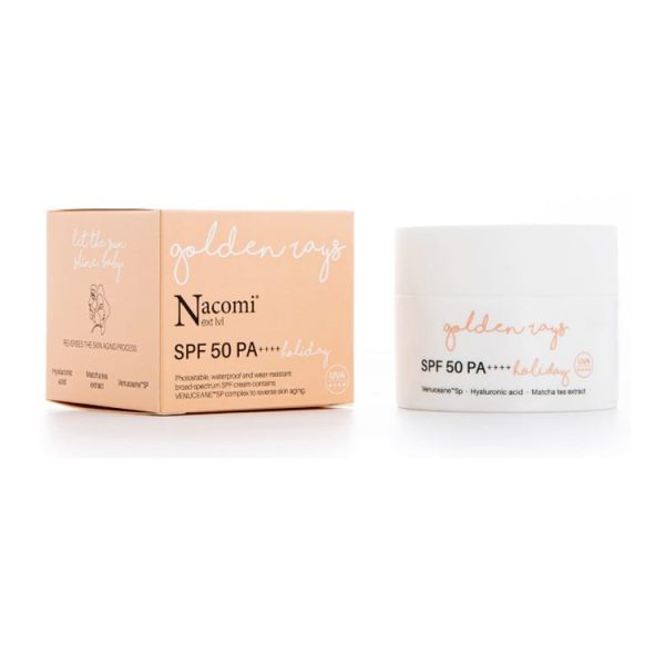 NACOMI Next Lvl Golden Rays - Crema Giorno Idratante Holiday SPF 50