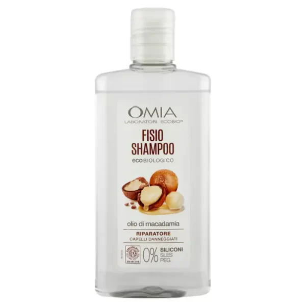 OMIA Fisio Shampoo Olio di Macadamia - Riparatore