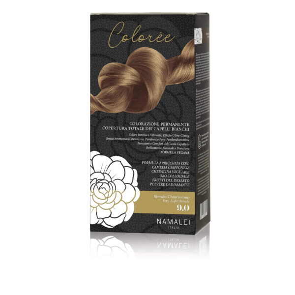NAMALEI Colorée - Colorazione Permanente Capelli 9.0 Biondo Chiarissimo